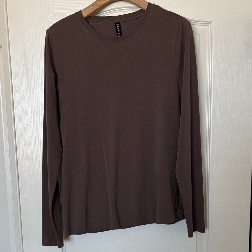 Athleta Women's Brown Long Sleeve Tee